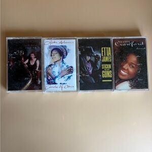Four Cassette Tapes Women Singing